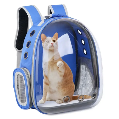 Сумка-переноска для кошек Carryingbag R70 0 - Воздухопроницаемая - Синяя 30059 фото