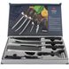 Набір кухонних ножів із сталі Genuine King-B0011 - 6 предметів 30091 фото 3