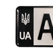 Наклейка номерного знака Alite Stickers - "Герб" Черная 31003 фото 1